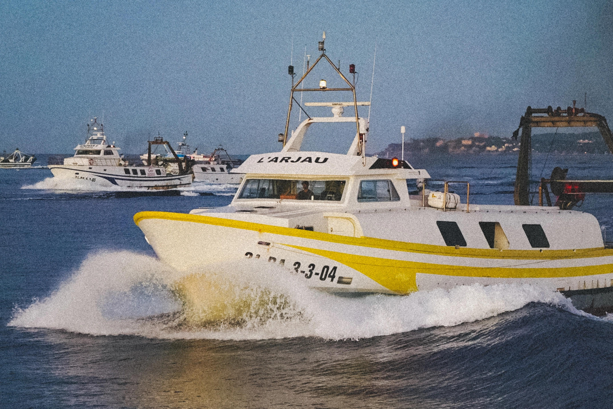 Barco en el puerto